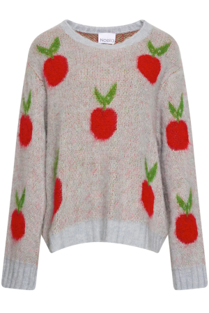 Noella Lena Knit Sweater Apple