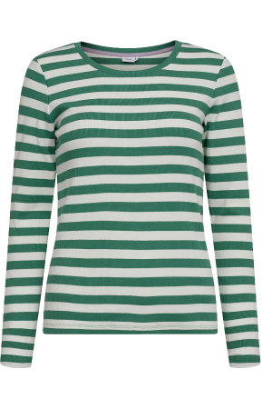 NUMIXIE LS T-SHIRT – GOTS – Pine Green