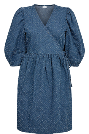 NUDEBRA DRESS – Medium Blue Denim
