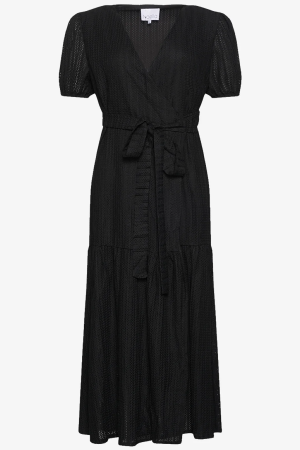 Noella Rio Wrap Dress Black