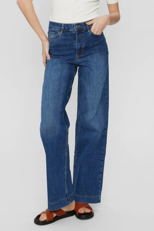 NUPARIS JEANS LONG MED BLUE