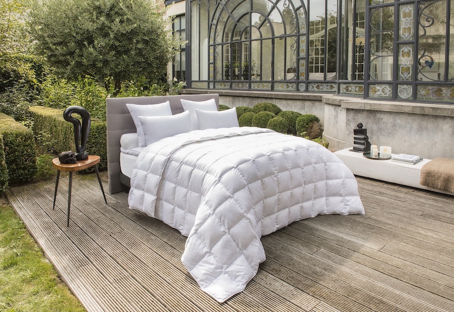 La couette duvet de luxe, selon Drouault