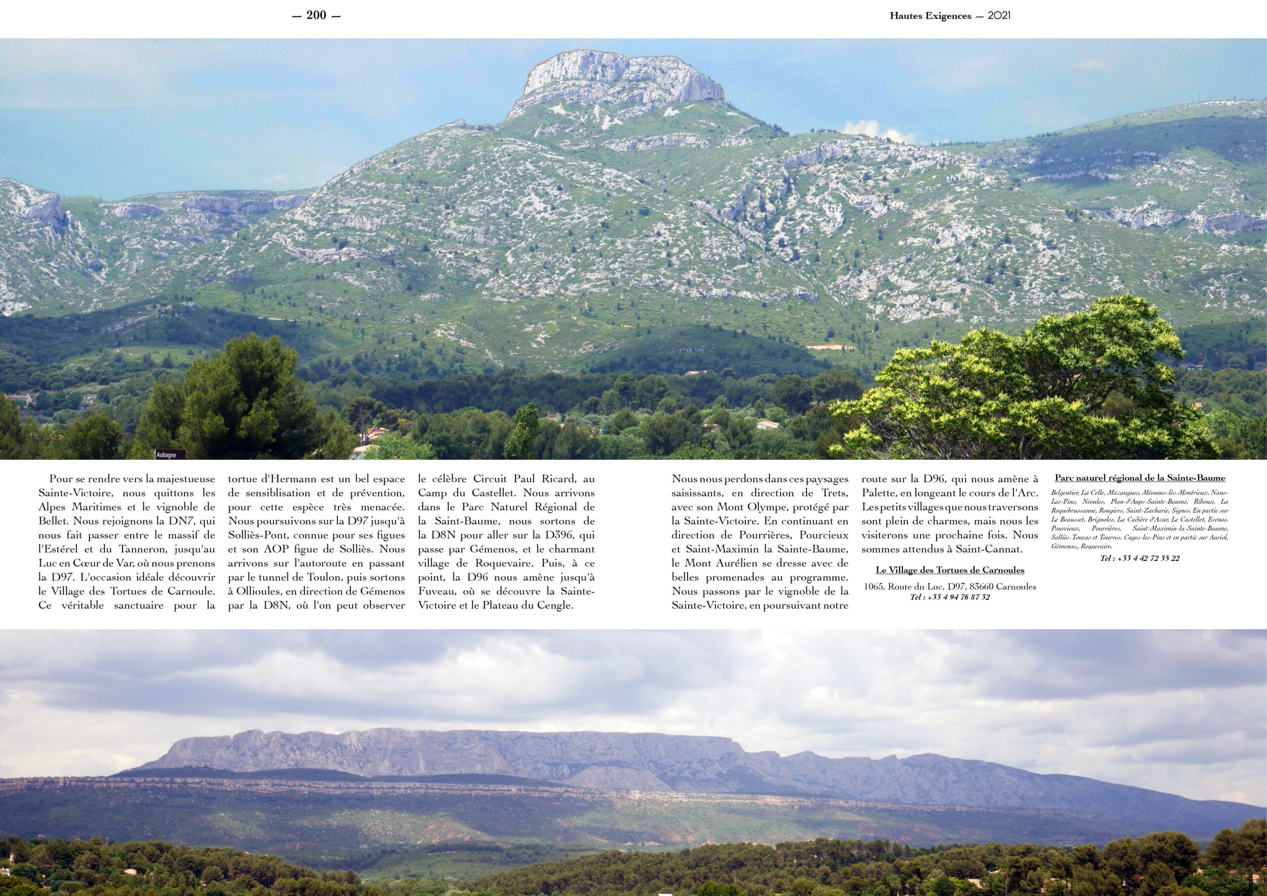 Hautes Exigences Magazine Hors Serie 2021 page 198-199