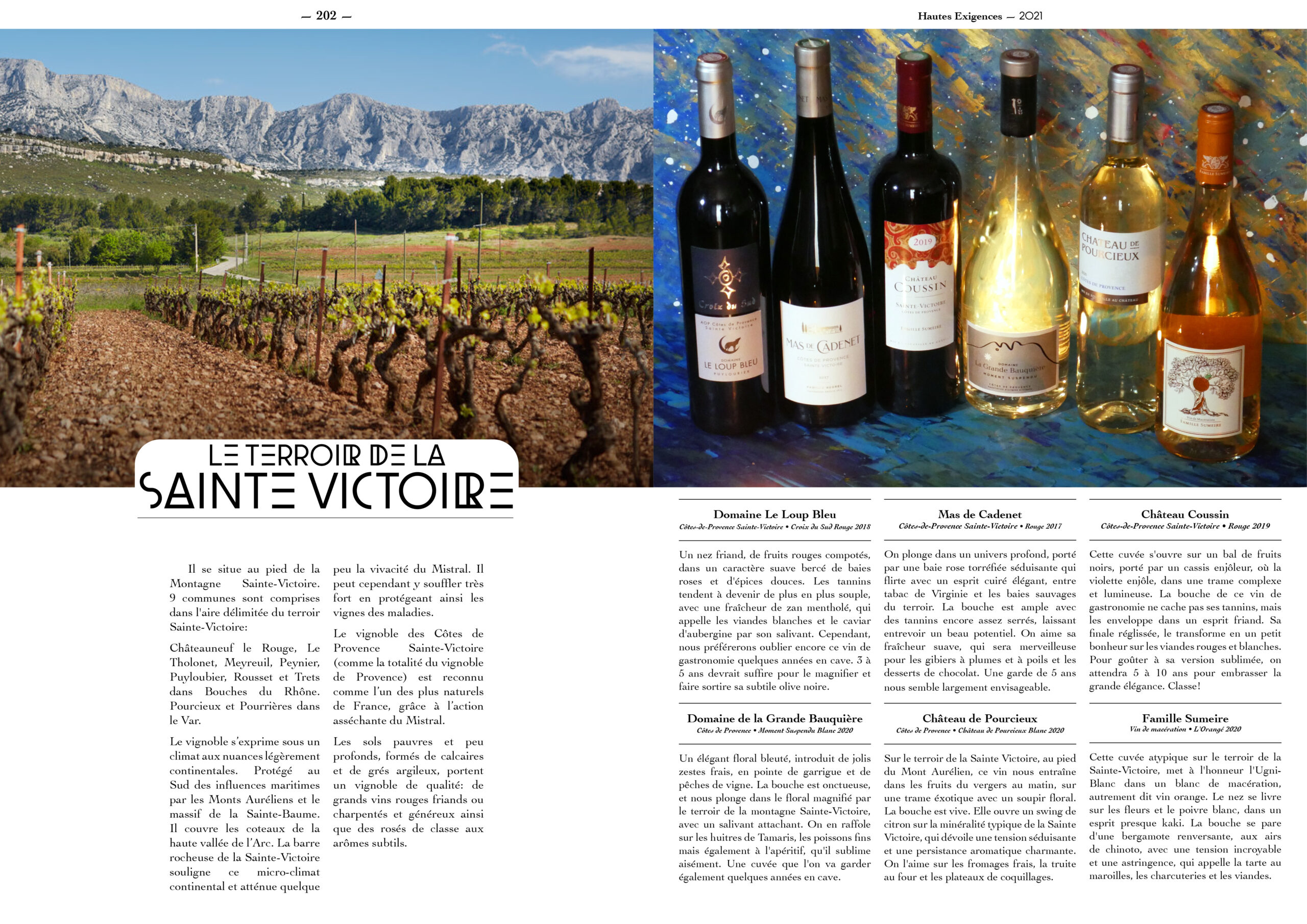 Hautes Exigences Magazine Hors Serie 2021 page 200-201