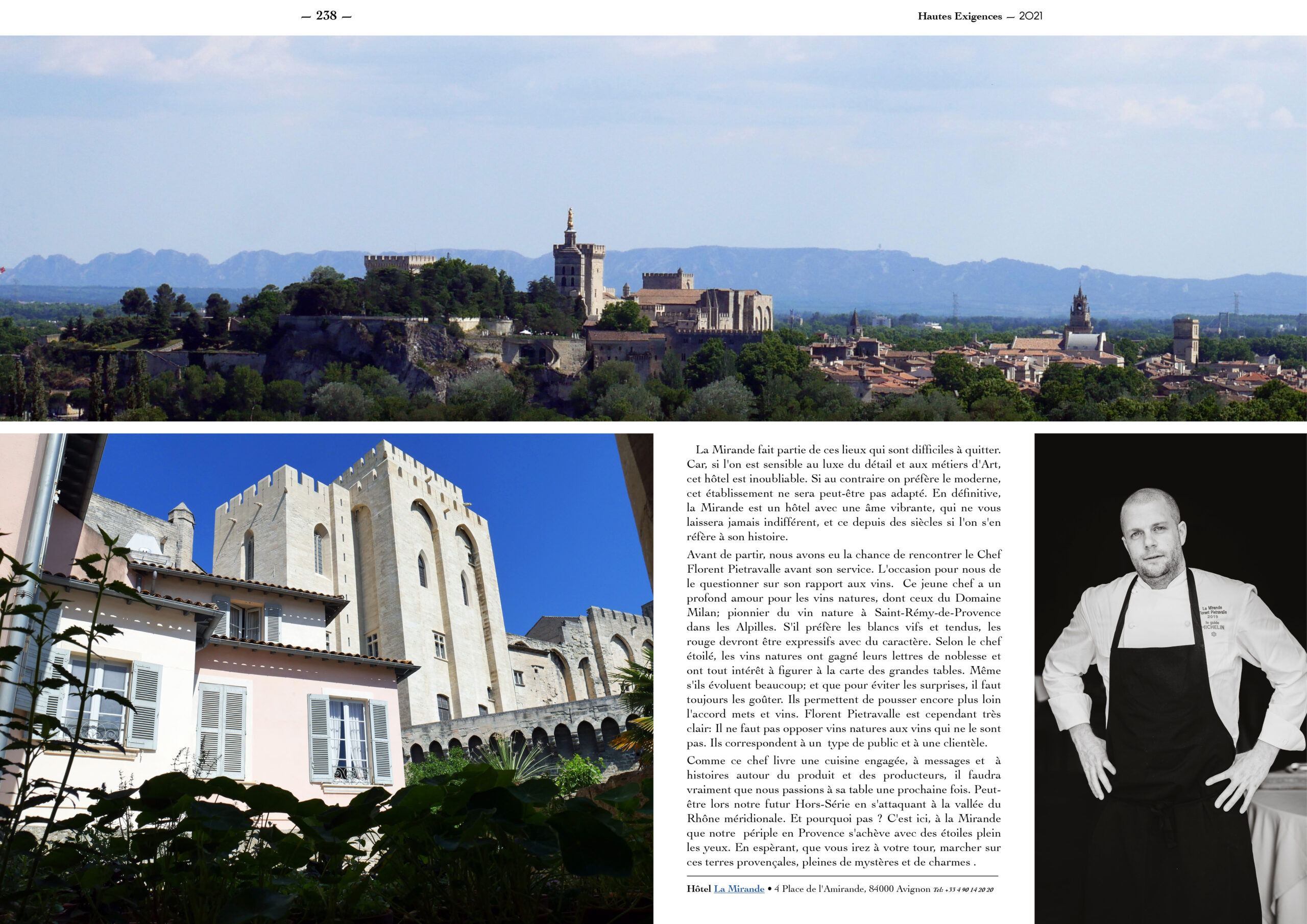 Hautes Exigences Magazine Hors Serie 2021 page 236-237