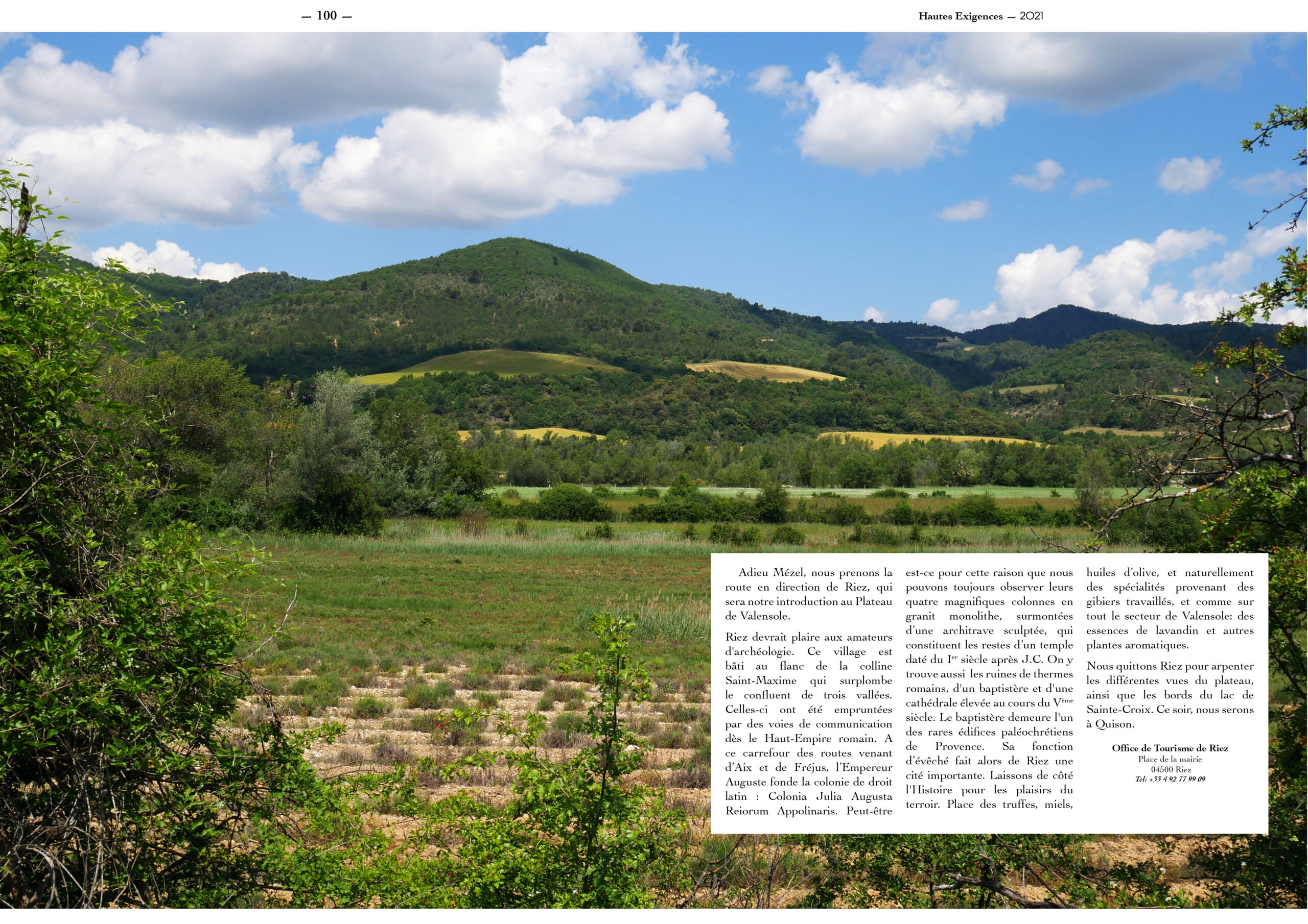 Hautes Exigences Magazine Hors Serie 2021 page 98-99