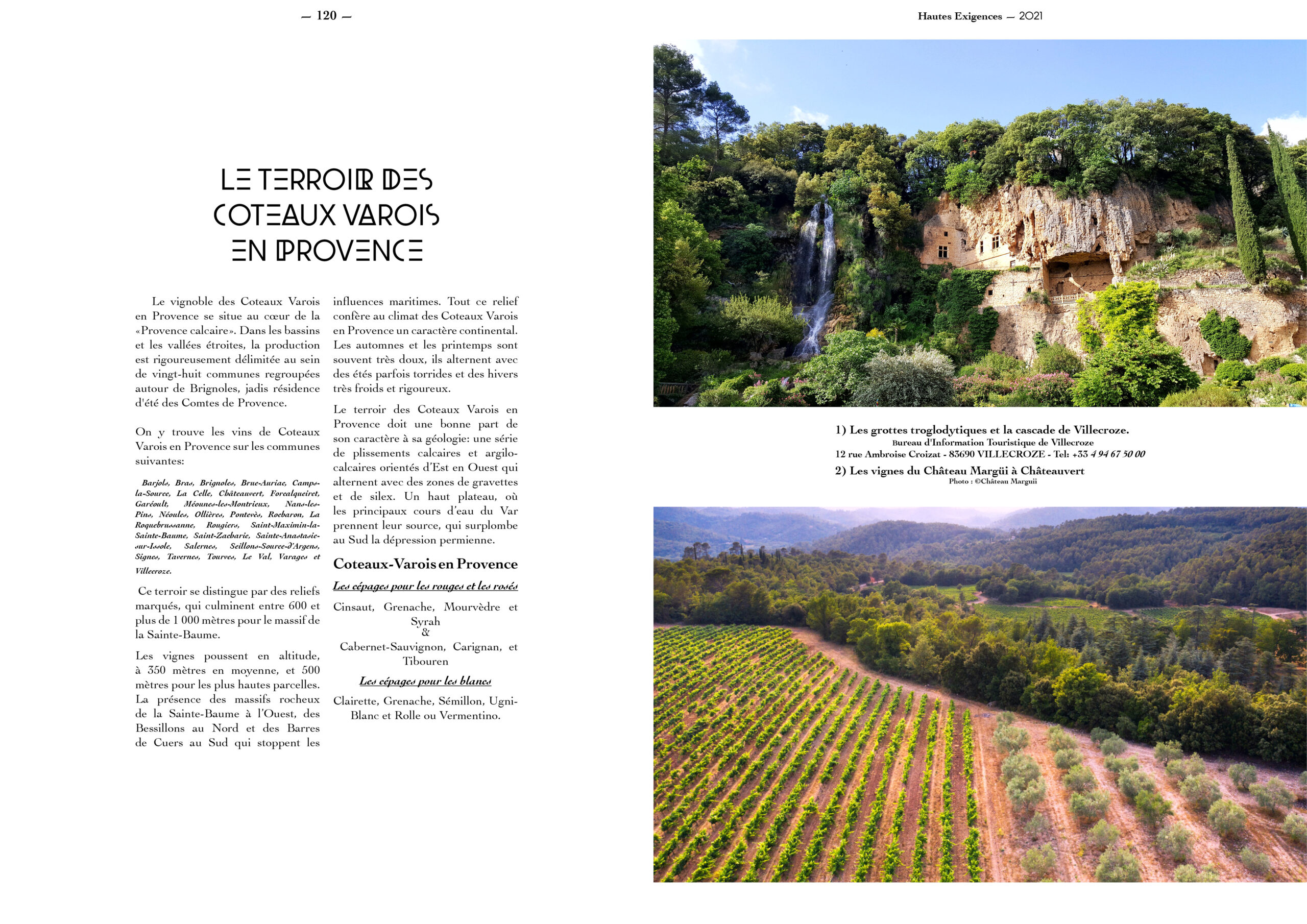 Hautes Exigences Magazine Hors Serie 2021 page 118-119