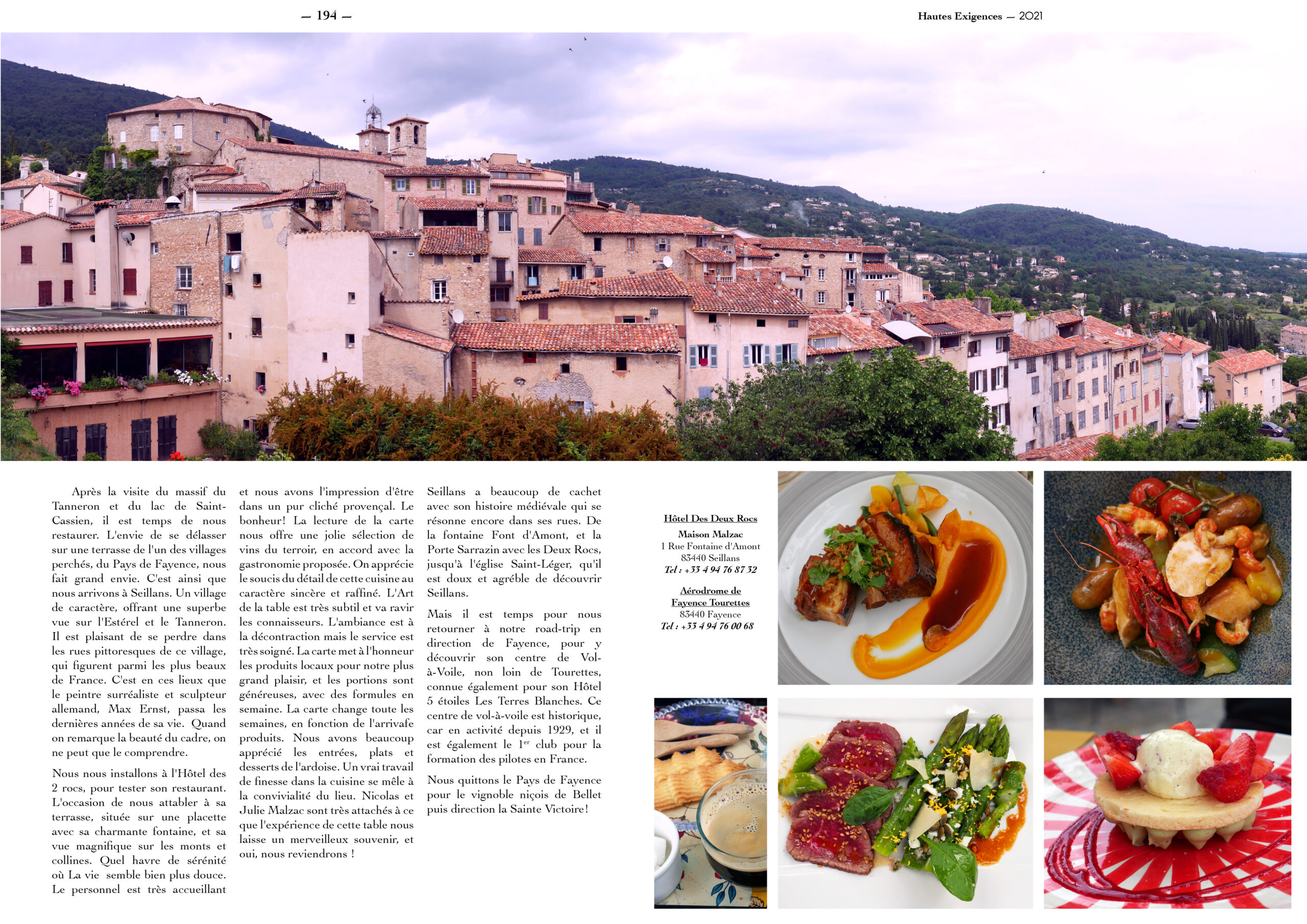 Hautes Exigences Magazine Hors Serie 2021 page 192-193