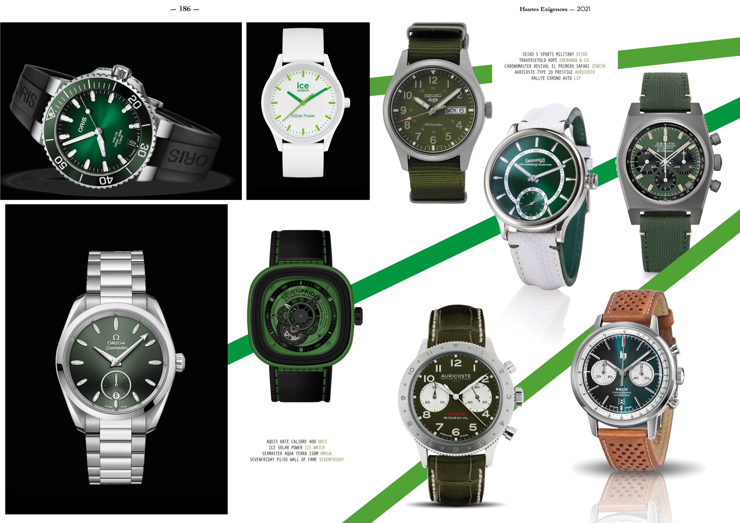 Hautes Exigences Numero 3 Horlogerie Shapes of green