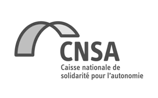 Logo CNSA, Caisse nationale de solidarité pour l'autonomie