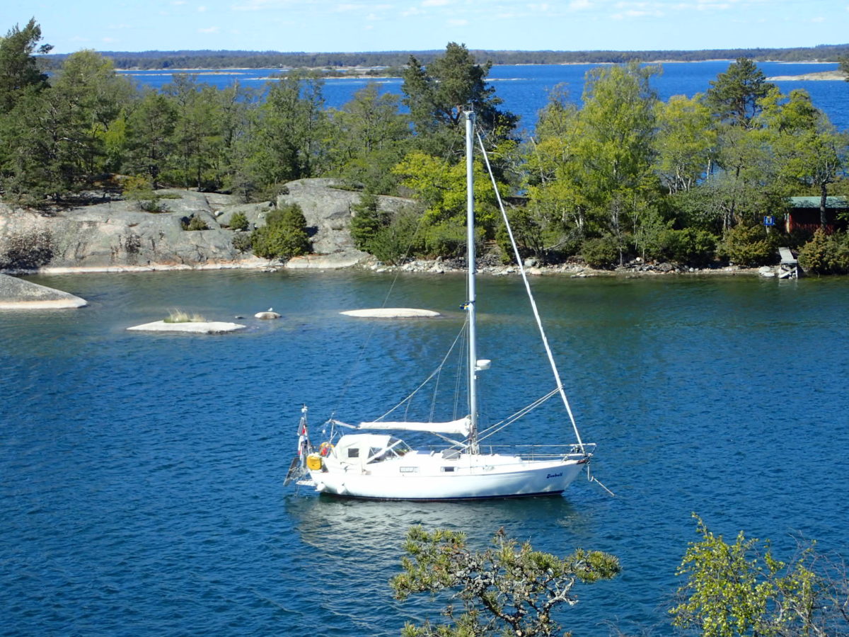 The east coast of Sweden between showers