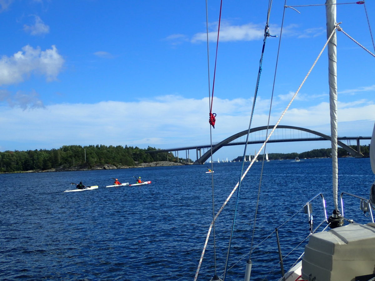 Reached my home port Bullandö Marina