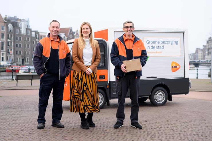 PostNL zet nieuwe stap naar stadsvriendelijke pakketbezorging