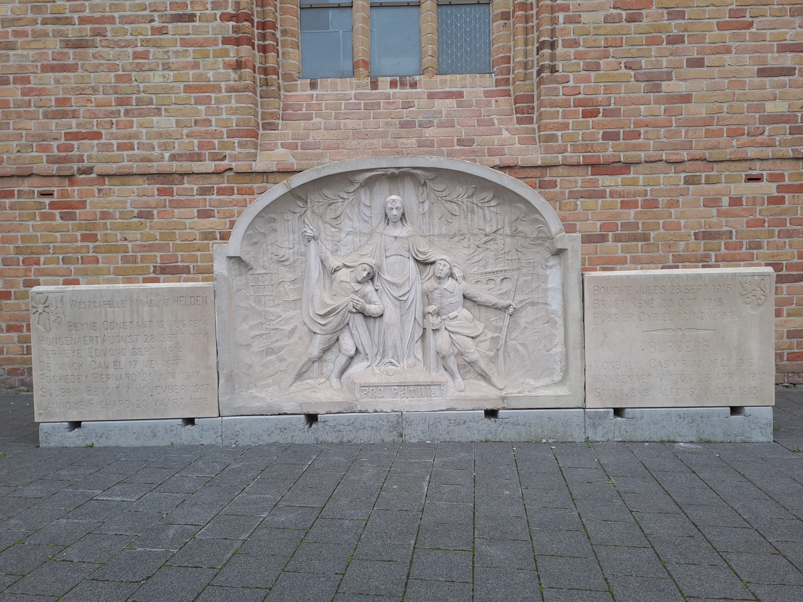 Inhuldiging oorlogsmonument Westkapelle op 6 november