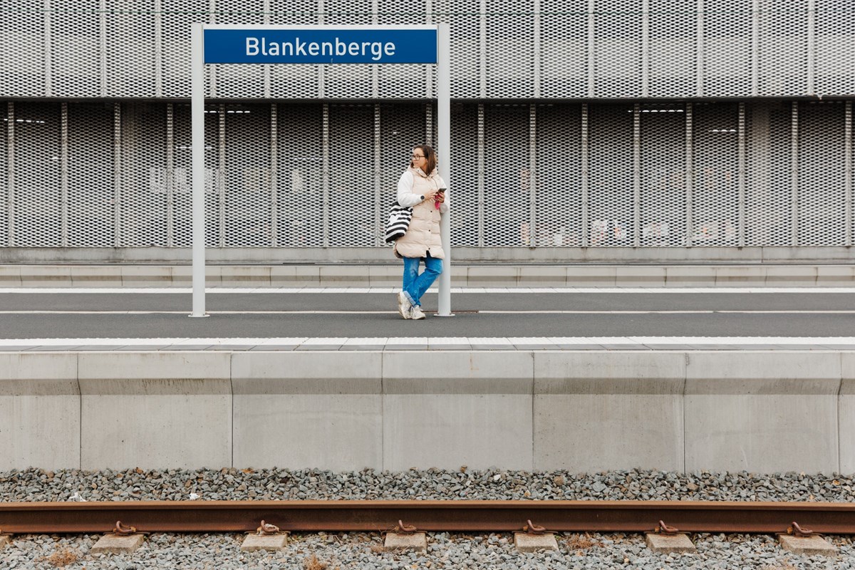 Nachtelijke spoorwerken tussen Blankenberge en Brugge