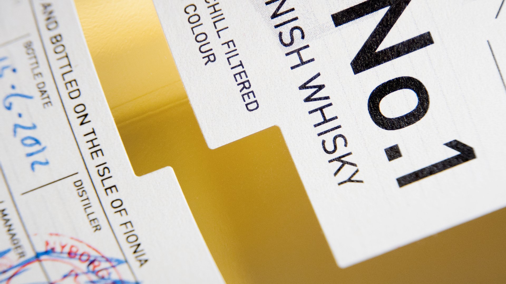 Isle of Fionia packaging design details by LOOP Associates