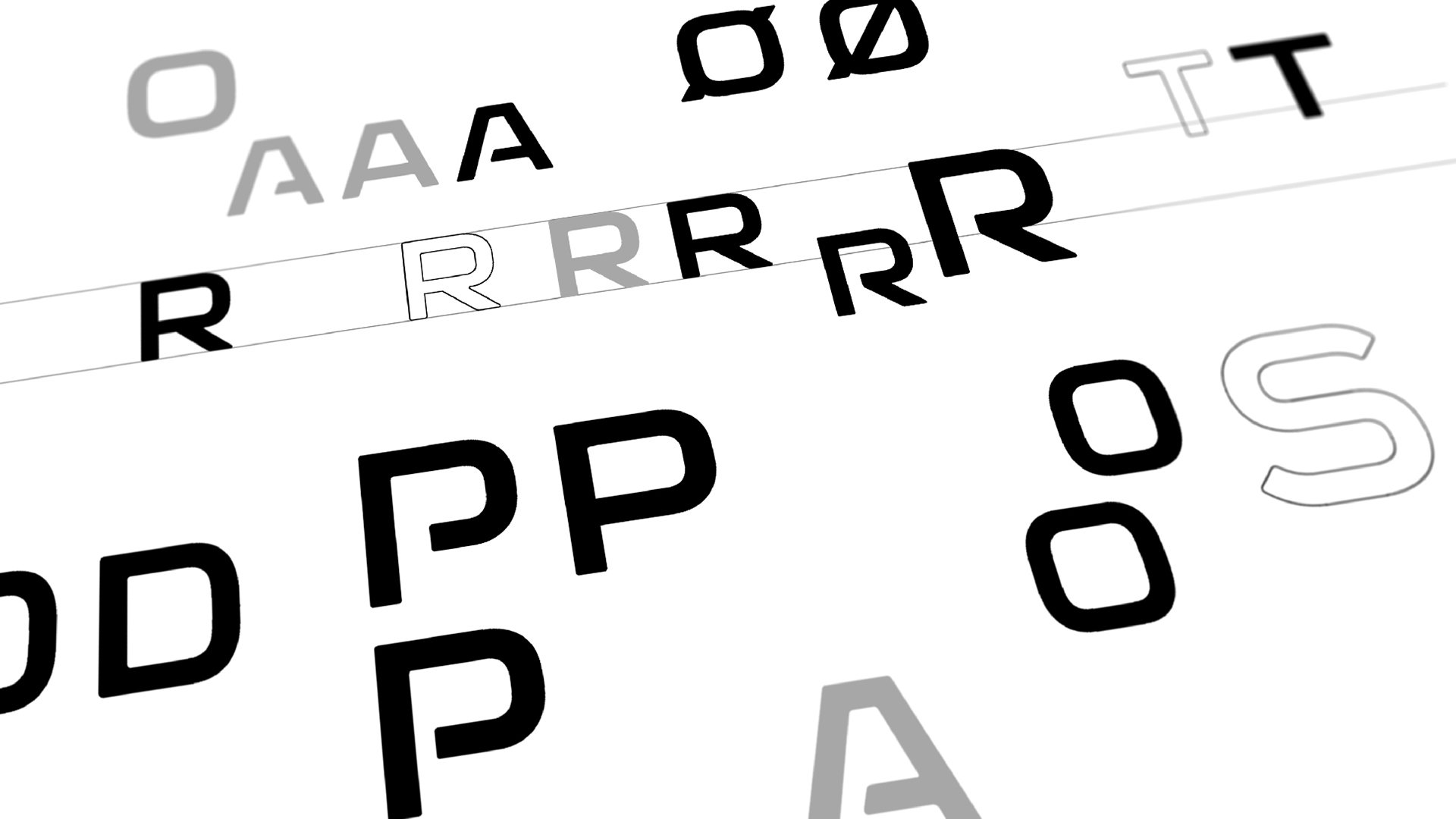 Haldor Topsøe typography guide by LOOP Associates