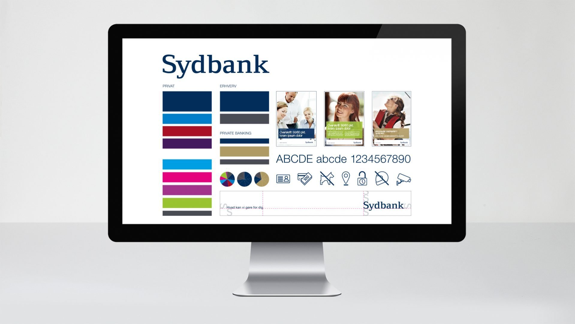Sydbank style guide by LOOP Associates
