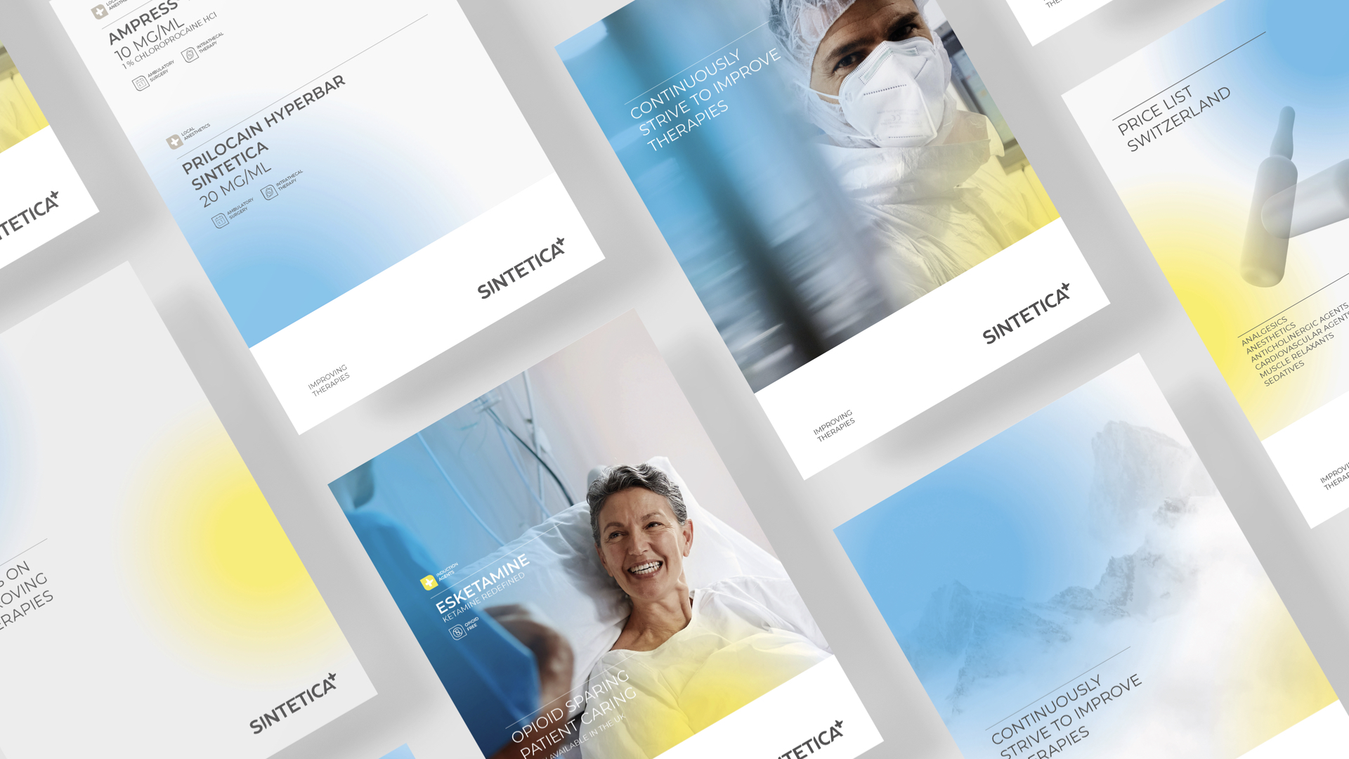SINTETICA flyer mockup by LOOP Associates