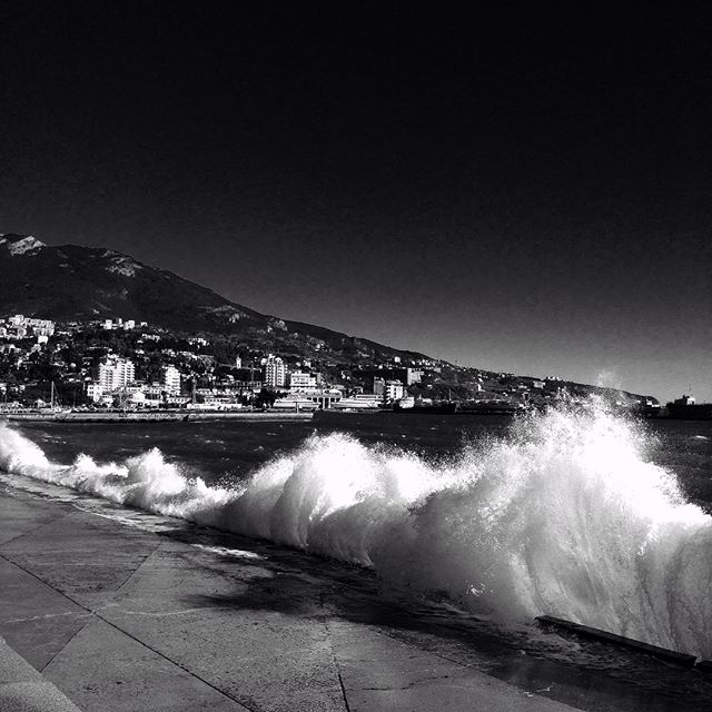 Yalta, Crimea, 2013 (waves)