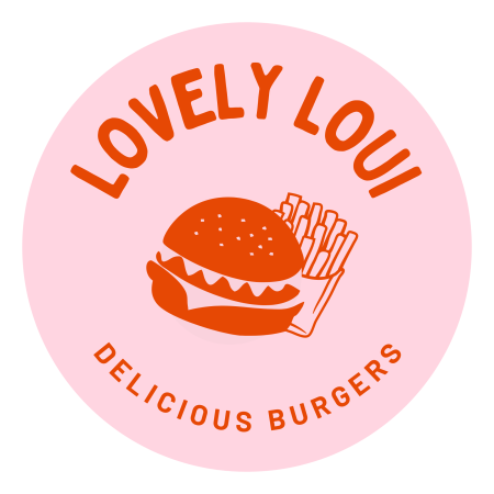 Lovely loui logo - burgerbar i Bogense