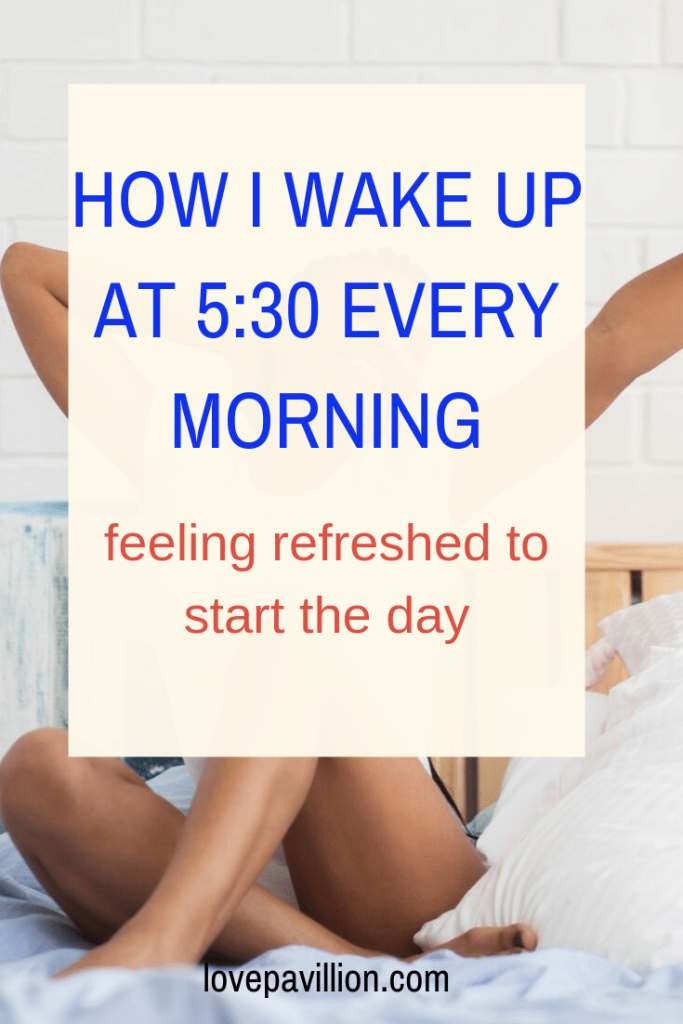 wake up 5 a.m