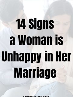 Signs a Woman is Unhappy in Her Marriage