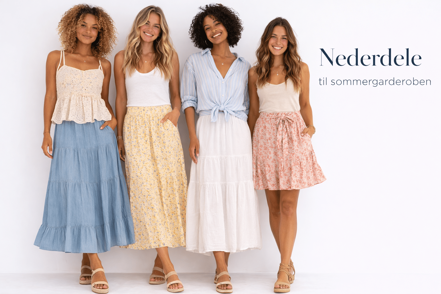 Nederdele til sommerferien