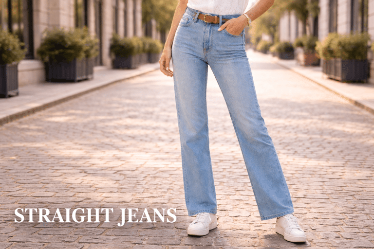 Straight jeans