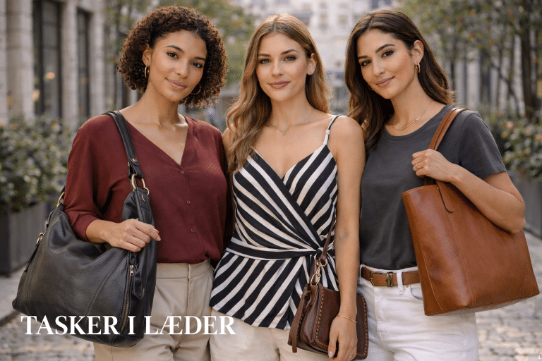 Tasker i læder
