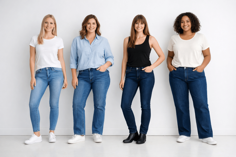 skinny vs straight jeans