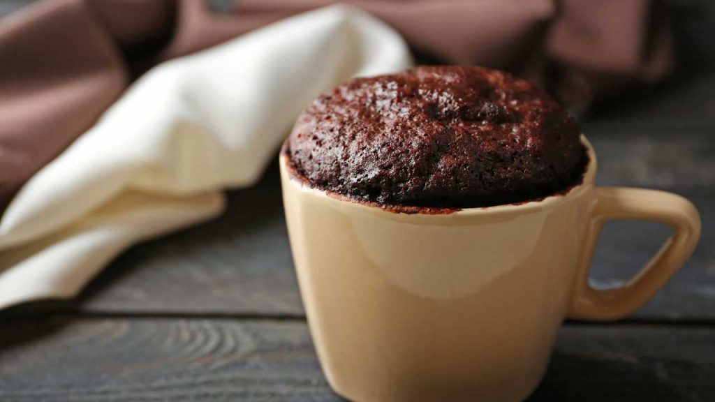 proteinrik choklad-mugcake med lite kalorier