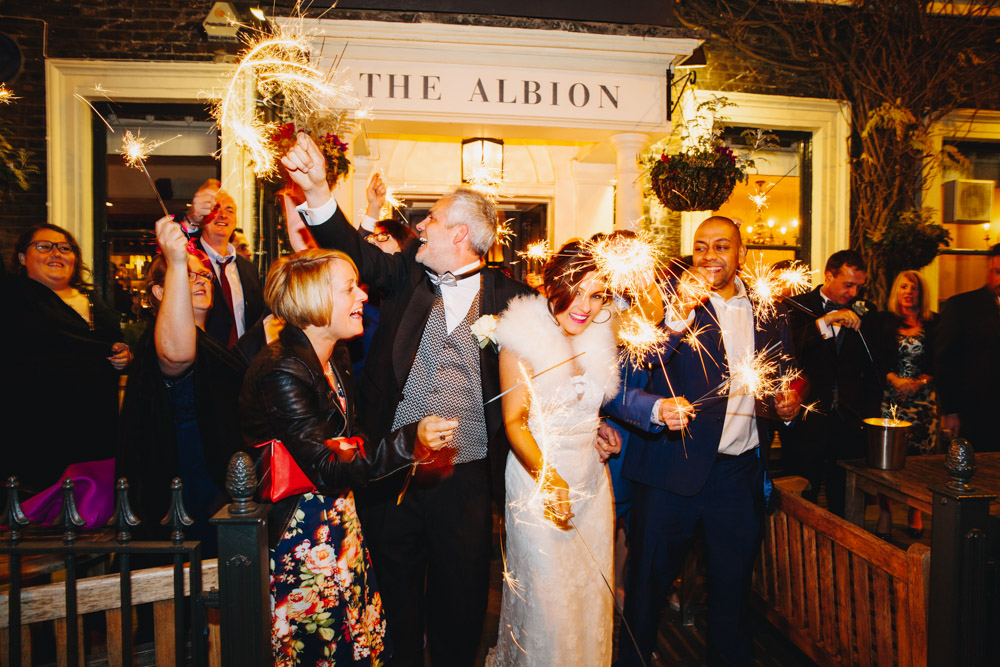 The Albion Islington wedding photographer