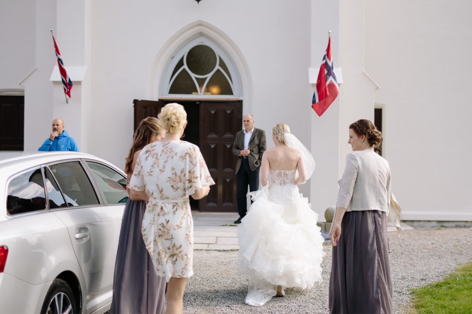 Bryllup i Asak kirke, Jeløy Radio, Norge