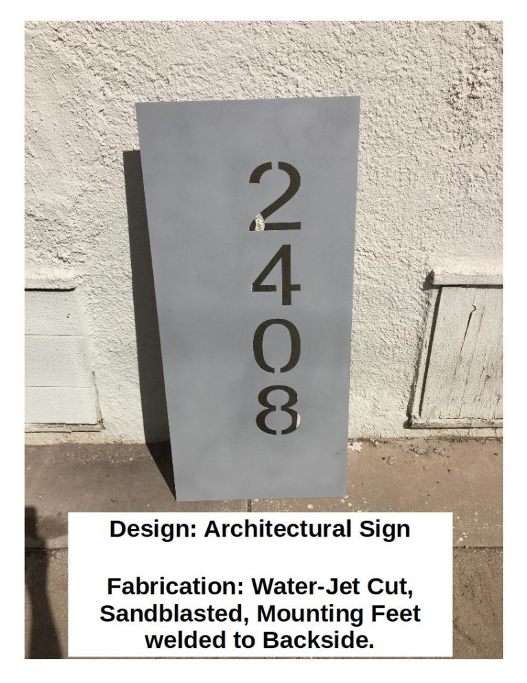 Architectual Sign