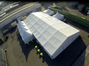 Aluminium Constructie Tent 10 x 10 meter Lydison Verhuur