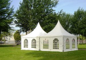 Pagode Tent 5 x 5 meter Met Vloer Lydison Verhuur