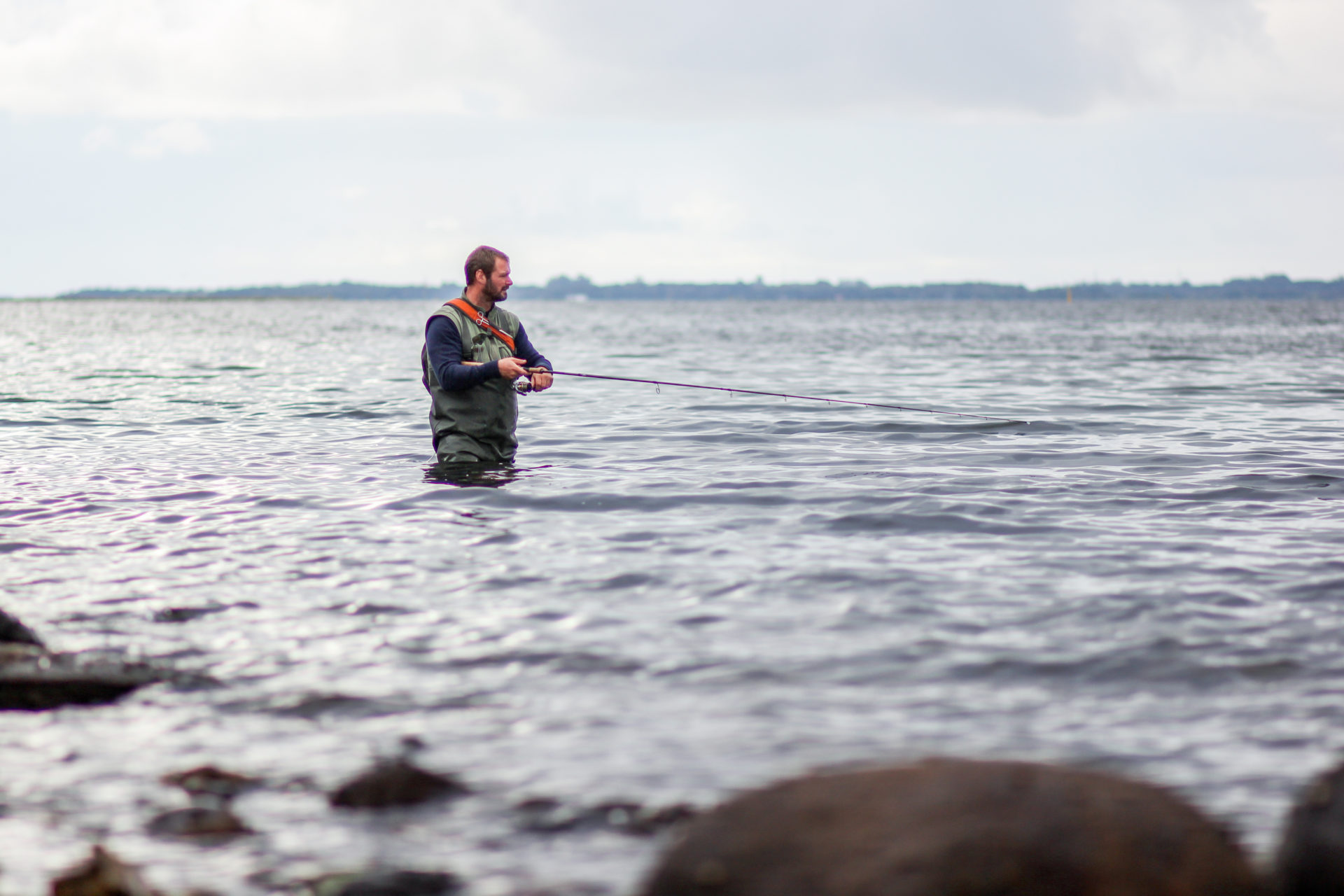 Der er regler for lystfiskeri i Limfjorden. Læs om dem her.