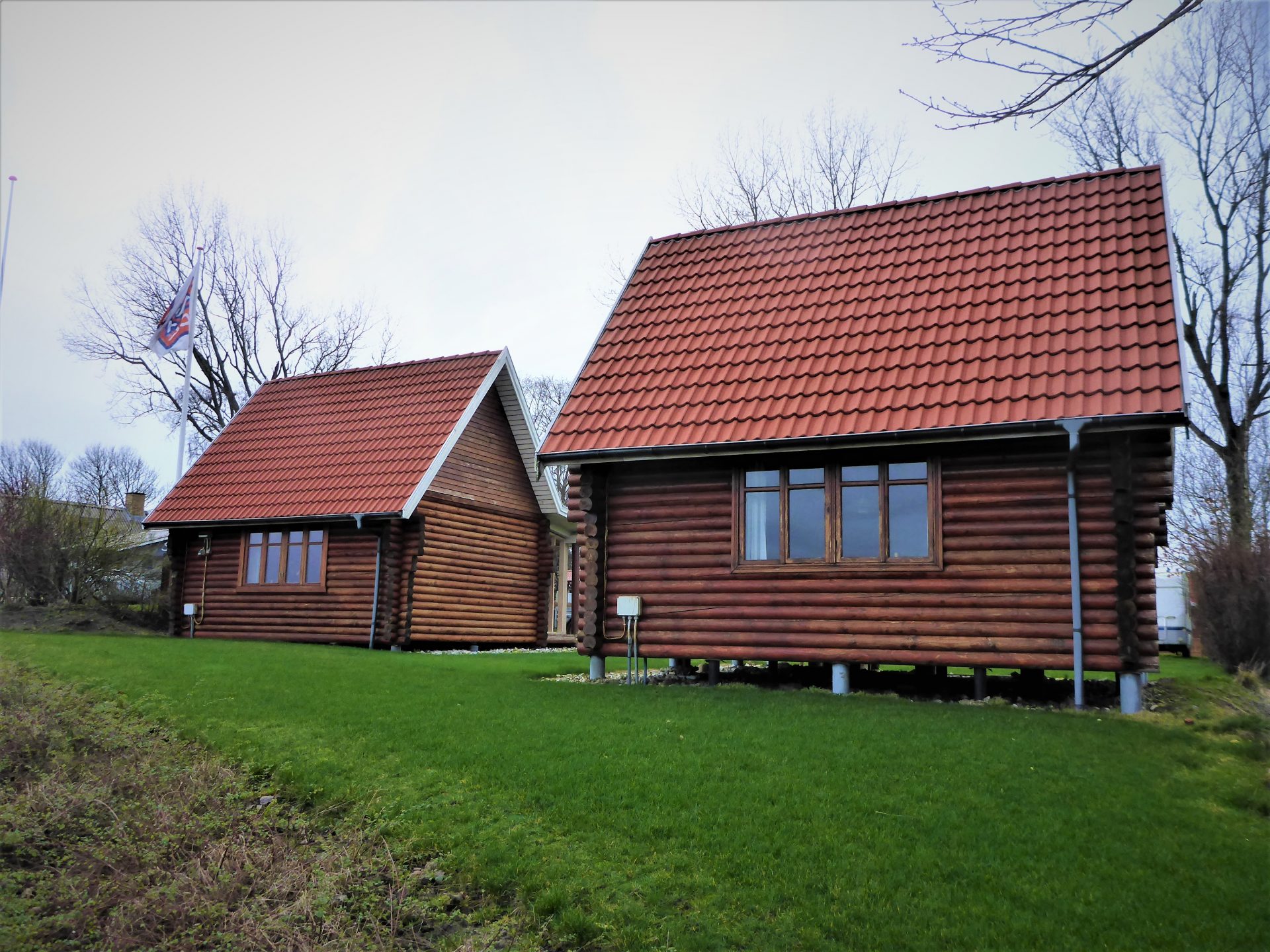 Salling Camping tilbyder overnatning lige ved Limfjorden.