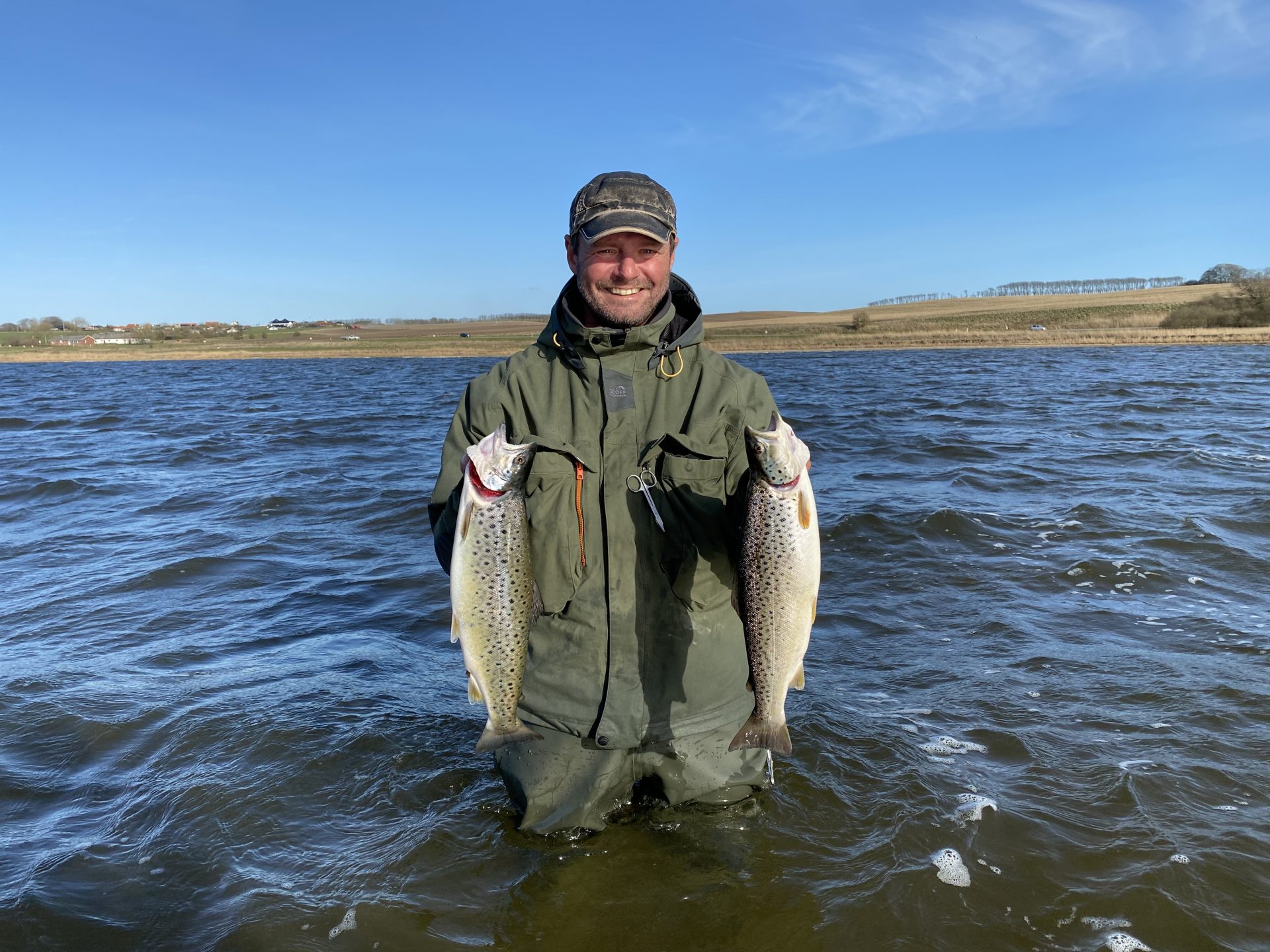 Havørred i Limfjorden - ormetid er en artikel om perioderne hvor ørrederne leder efter bløde dyr i vandet.