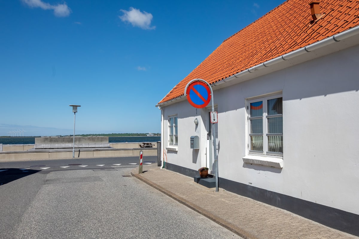 Vandkanten Bed and Breakfast ved Limfjorden.