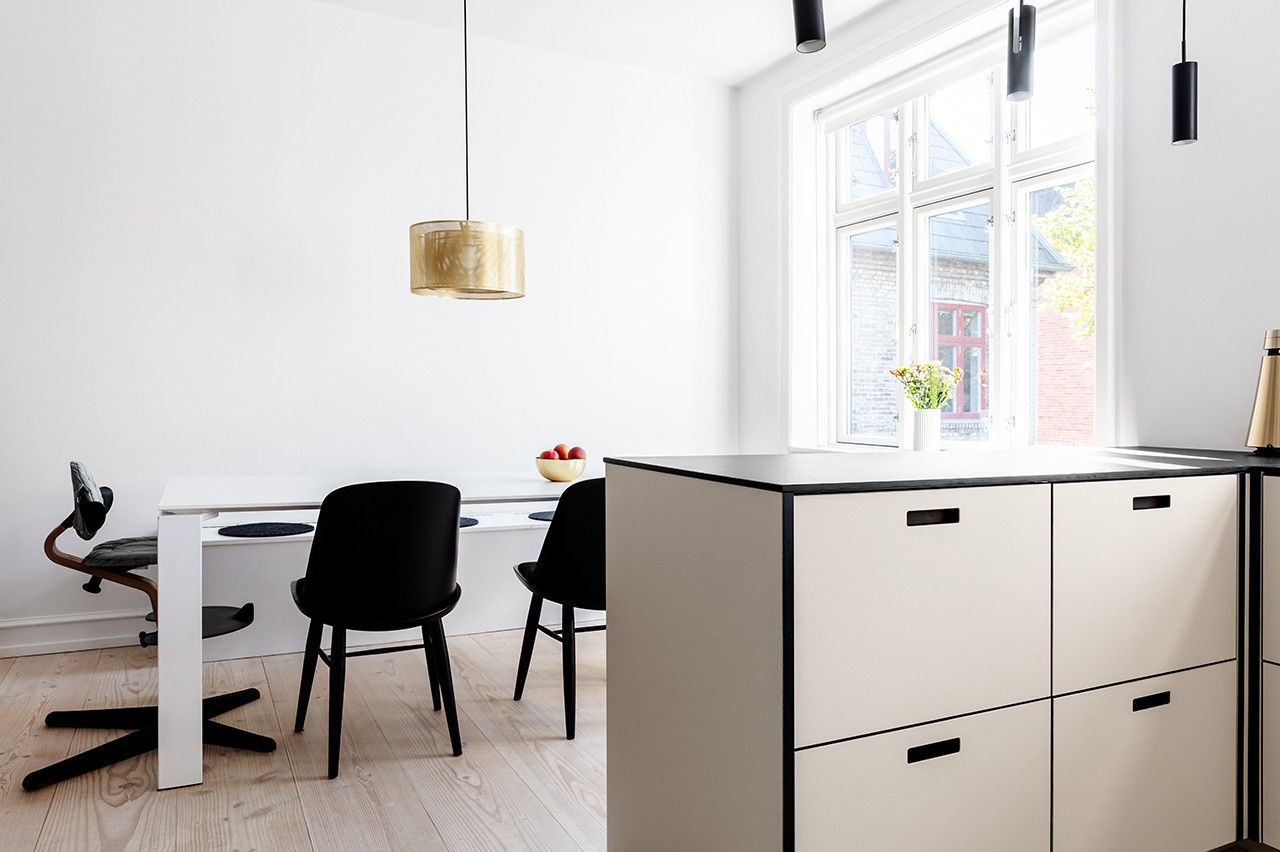 Totalrenovering af lejlighed på Frederiksberg | m4 Arkitekter