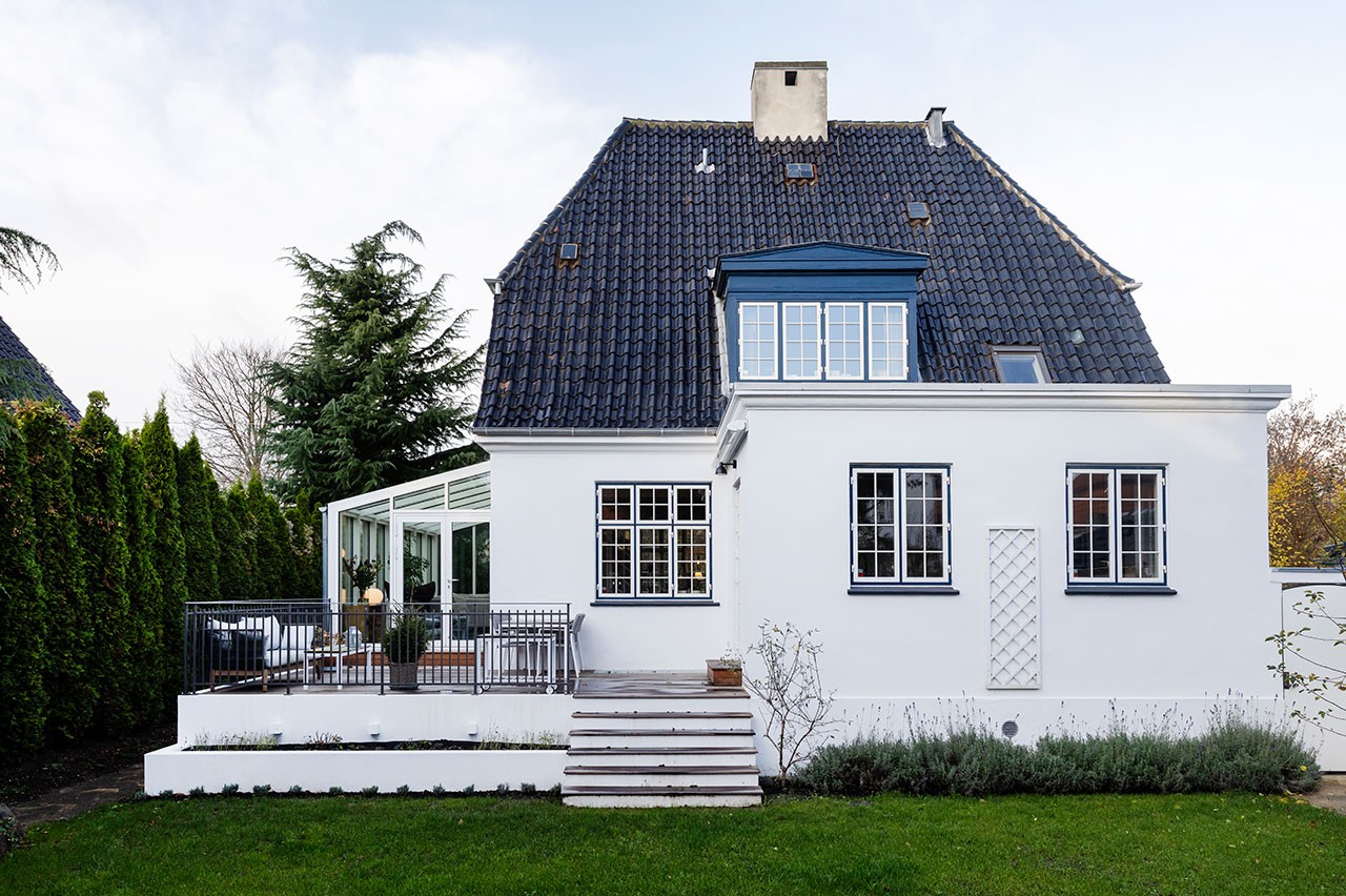Bedre Byggeskik-villa og orangeri blev smukt renoveret med hjælp og rådgivning fra Thomas Hjort