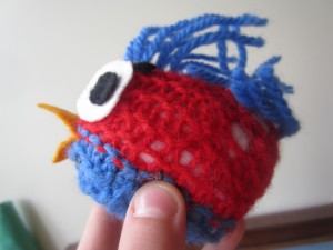 Angry bird made by Andrew