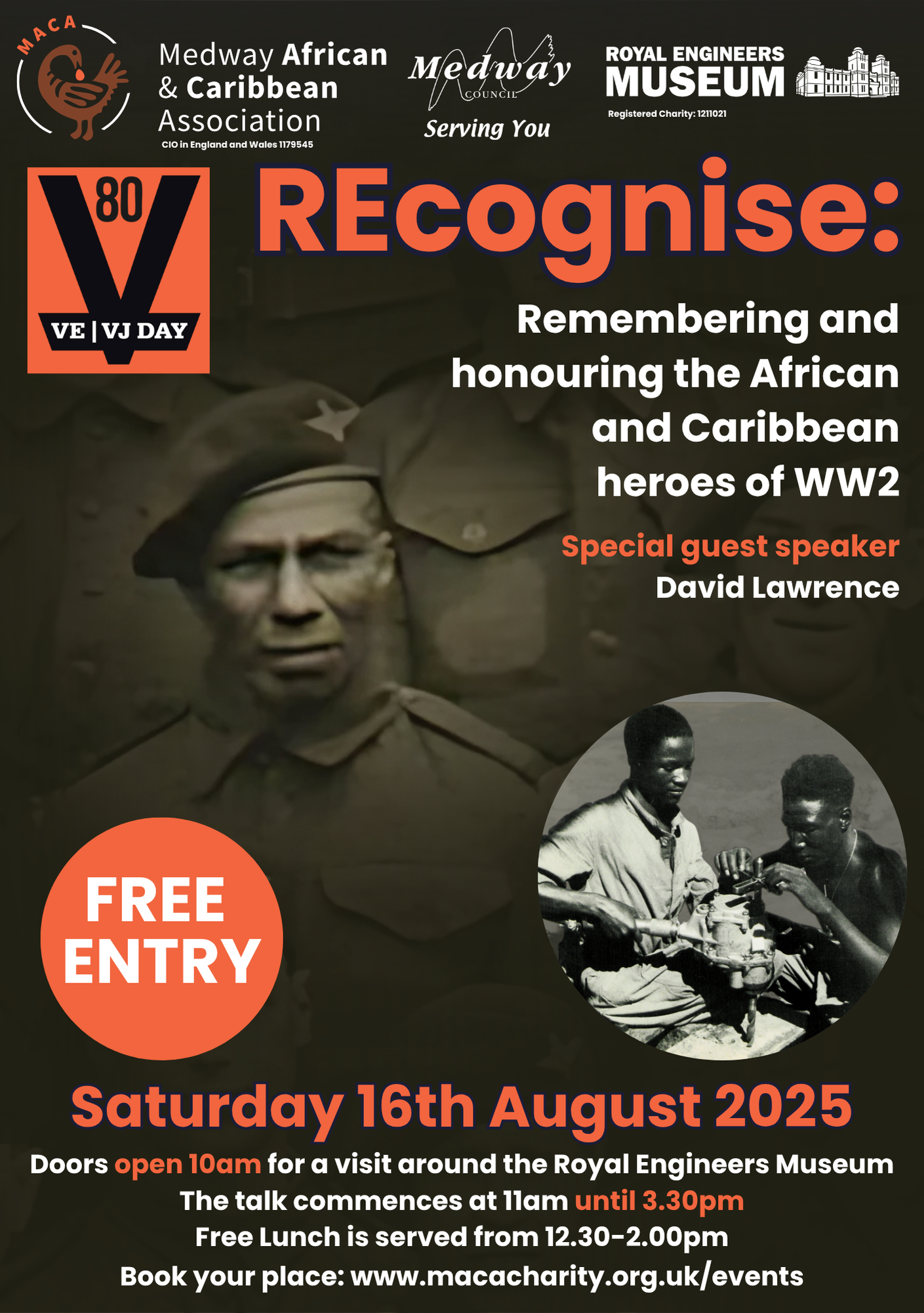 VJ day flyer