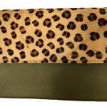 Taske - Armygrøn - Leopard mønster