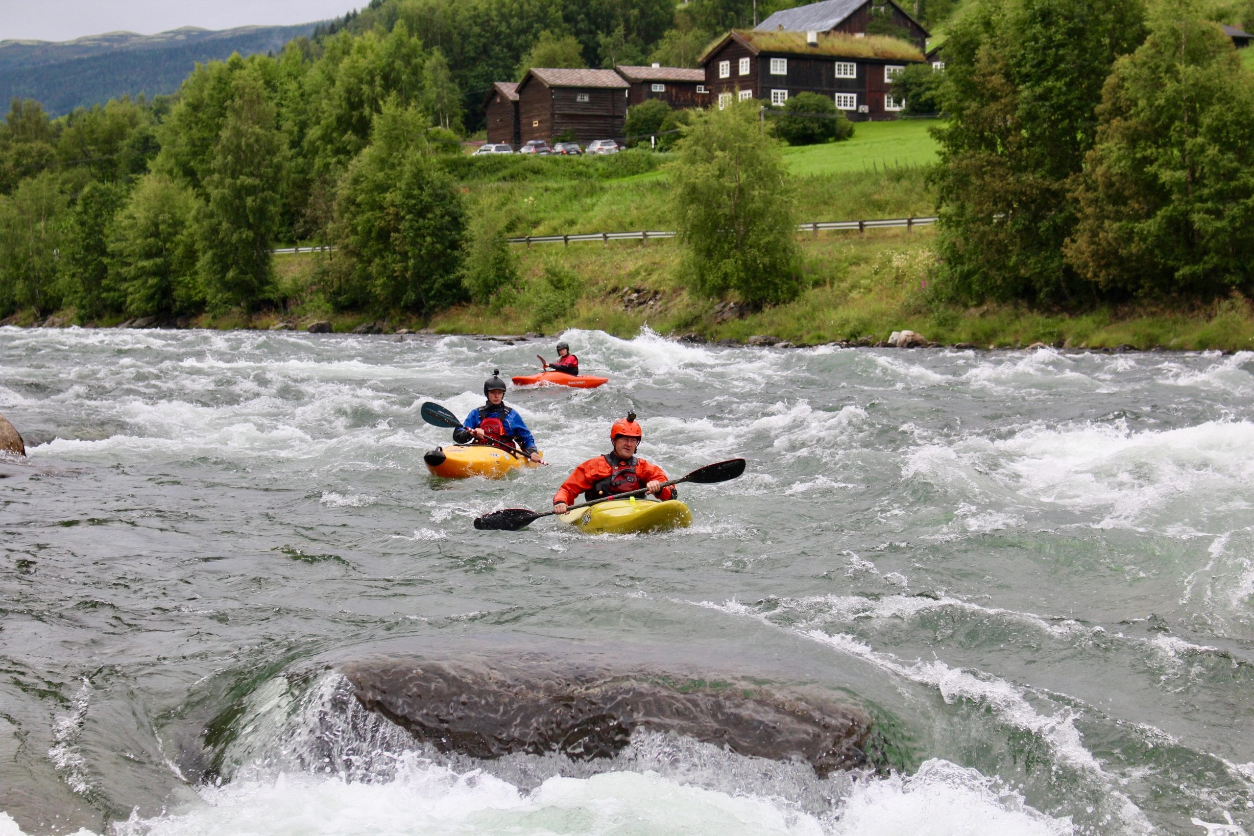 Kayaking Sjoa Normal Section