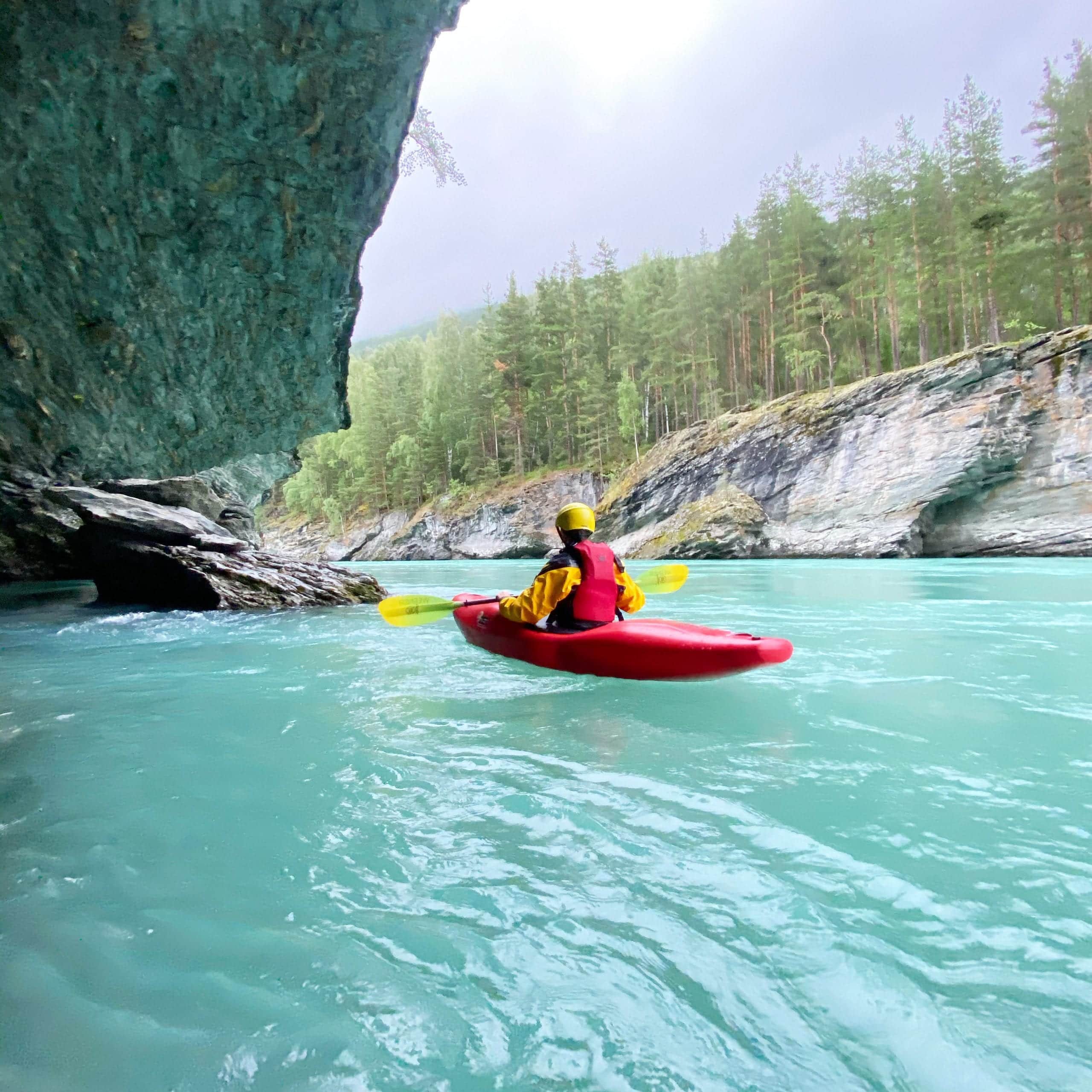 river kayaking course sjoa