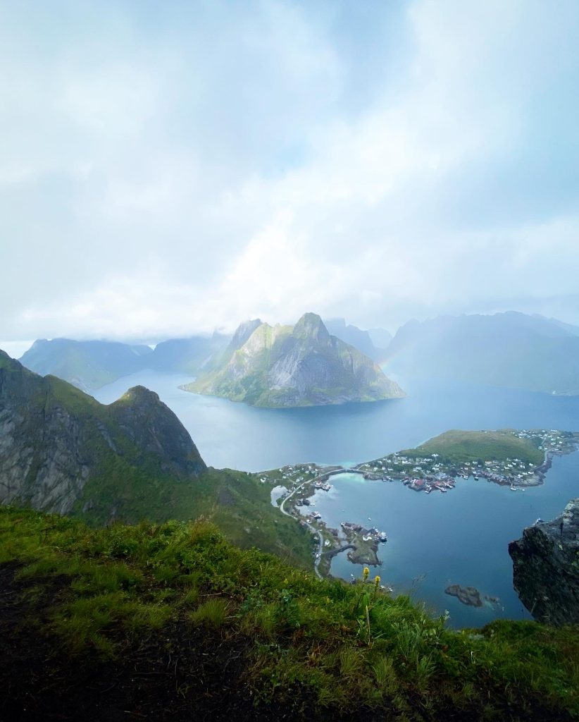 View from the top of Reinebringen