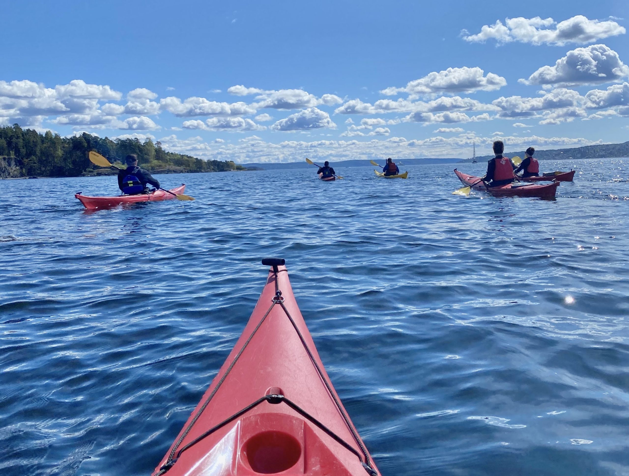 Top Oslo kayak tours we love kayaking to Bygdøy and Huk beach!